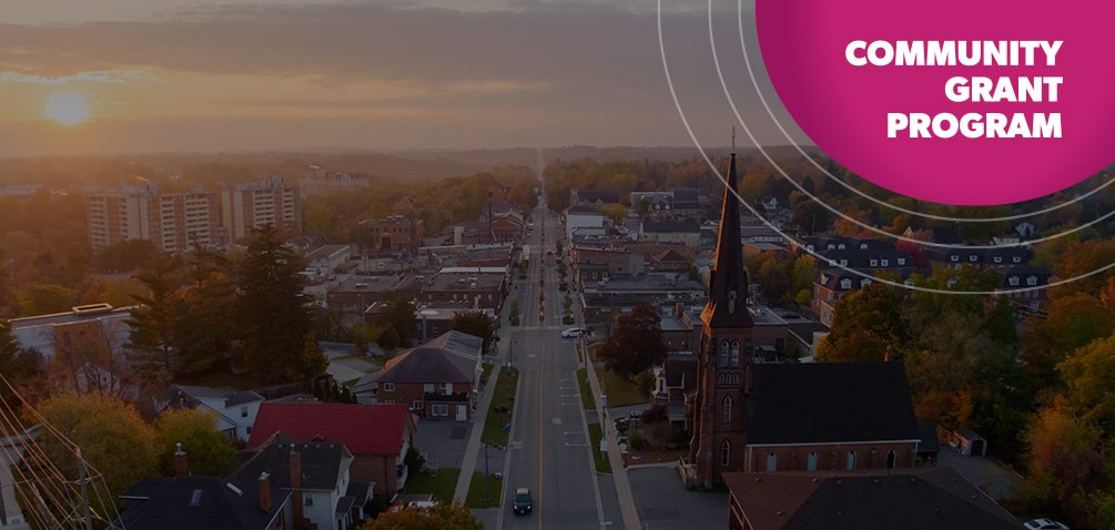 Aerial view of the Town of Halton Hills